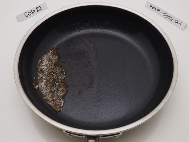 Antikleeftest van pan